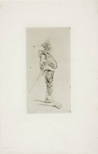 Punchinello door Jean Louis Ernest Meissonier