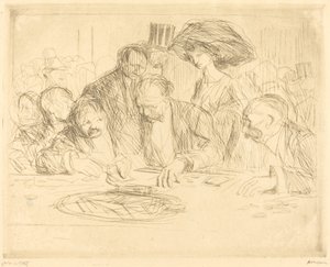 Aan de goktafel (tweede plaat)