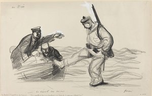 Au Piree. - Het vertrek van de boches, c. 1914-1919