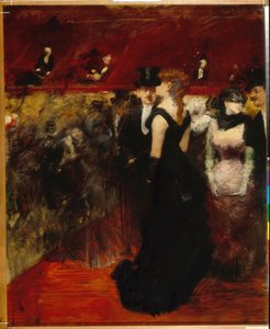 Bal in de opera van Parijs