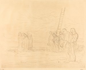 Calvarie (eerste plaat) door Jean Louis Forain