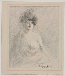 Courtisane, 1906 door Jean Louis Forain