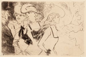 Folies Bergeresta door Jean Louis Forain