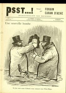 Illustratie door Jean-Louis Forain (1852-1931) in Psst...! door Jean Louis Forain
