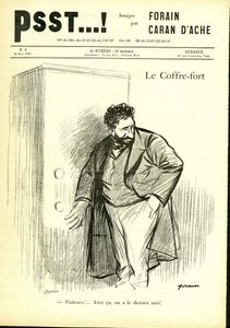 Illustratie door Jean-Louis Forain (1852-1931) in Psst...! door Jean Louis Forain