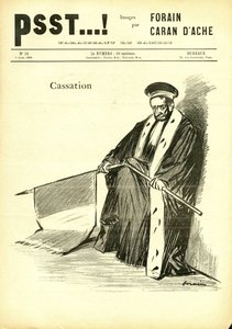 Illustratie door Jean-Louis Forain (1852-1931) in Psst...! door Jean Louis Forain
