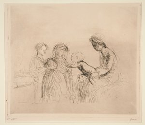 La Madone et les enfants
