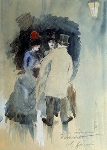 De ontmoeting door Jean Louis Forain