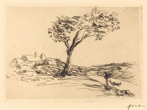Landschap in de omgeving van Versailles