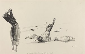 De aanval op een Engelse vesting door Jean Louis Forain