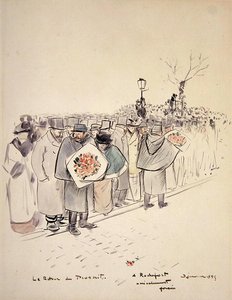 Le Retour du Proscrit, c.1895 door Jean Louis Forain