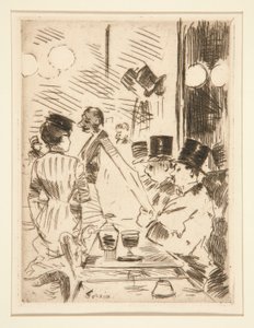 Le café de la nouvelle Athènes