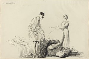 De gedemobiliseerde door Jean Louis Forain