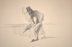 Man met Paraplu