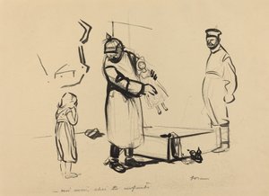 Naar Parijs. -ik ook, ik heb kinderen door Jean Louis Forain