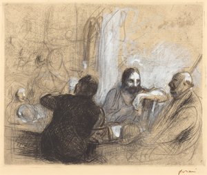 Pelgrims in Emmaus