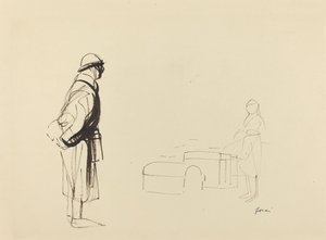 Poilu en Verpleegster, ca. 1914-1919