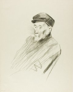 Portret van Renoir, Derde Plaat door Jean Louis Forain