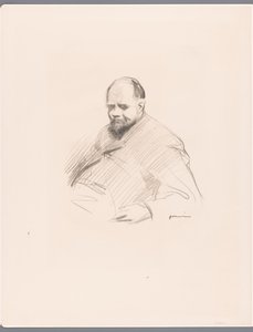Portret van Ambroise Vollard door Jean Louis Forain