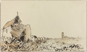 Reims 9bre 1918 door Jean Louis Forain