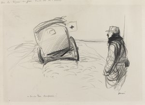 Sur la ligne de feu, ca. 1914-1919 door Jean Louis Forain