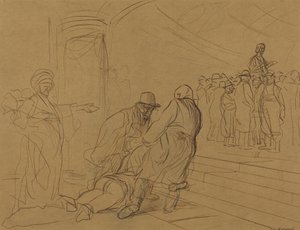 De Overspelige Vrouw door Jean Louis Forain