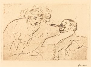 De grote sigaar door Jean Louis Forain