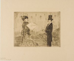 Het boeket door Jean Louis Forain