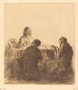 Het Breken van het Brood door Jean Louis Forain