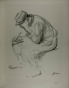 De kleding van de krijgsgevangene door Jean Louis Forain