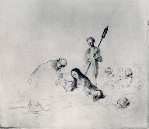 De communie van de patiënten, 1925