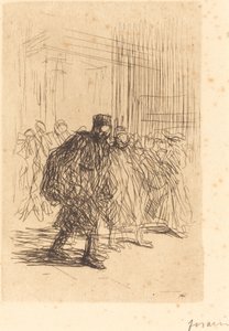 De Gangen van het Paleis van Justitie door Jean Louis Forain