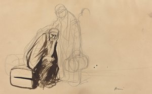 Het vertrek naar Versailles, ca. 1919