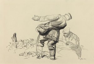 Het rijk vernietigt, de republiek betaalt door Jean Louis Forain