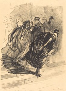 De advocaat achtervolgd door Jean Louis Forain