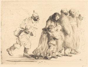 De Notabelen (grote plaat) door Jean Louis Forain