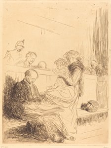 De Gevangene en het Kind door Jean Louis Forain