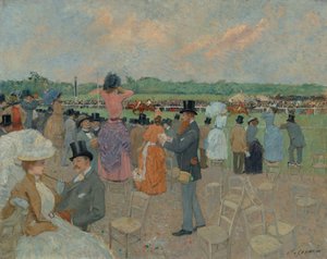De Races bij Longchamp