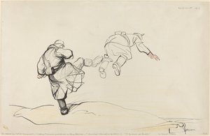 De Inname van Fort Douaumont door Jean Louis Forain