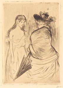 De witte slavenhandel door Jean Louis Forain