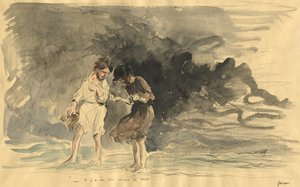 Er is graan in de zee! door Jean Louis Forain