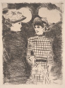 Twee Vrouwen door Jean Louis Forain