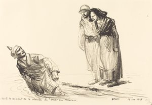 Voila le Moment de te Chantes "Wacht am Rhein" door Jean Louis Forain