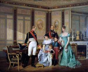 De Keizerin Josephine Presenteert haar Kinderen aan Keizer Alexander in Malmaison door Jean Louis Victor Viger