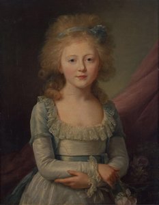 Grootvorstin Elena Pavlovna van Rusland 1784-1803, Grootvorstin van Mecklenburg-Schwerin, 1792 door Jean Louis Voille