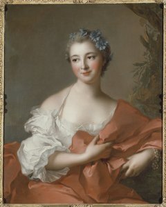 Portret van Elisabeth Louise markiezin de L