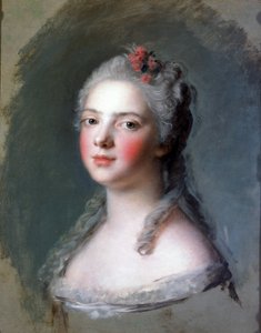 Madame Adelaide de France door Jean Marc Nattier