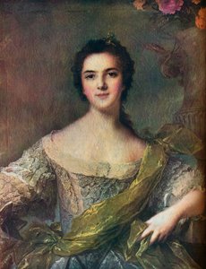 Madame Victoire, 1748 door Jean Marc Nattier