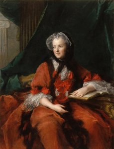 Portret van Marie Leszczynska, Koningin van Frankrijk 1703-1768 door Jean Marc Nattier