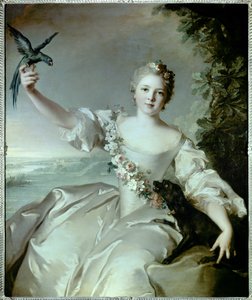Portret van Mathilde de Canisy, Markiezin d